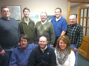 Pictured is the 2014 Park and Recreation advisory board. In back from left: Brian Hensley, Chris Utz, Vern Rasmussen Sr., Mark Calderon and Roger Lonning. In front from left: Dan Borland, Reid Olson and Julia Thompson.