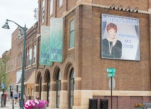 The Marion Ross Performing Arts Center is where Hope Church will initially hold its services starting at 10 a.m. on Sept. 14. — Jacob Tellers/Albert Lea Tribune