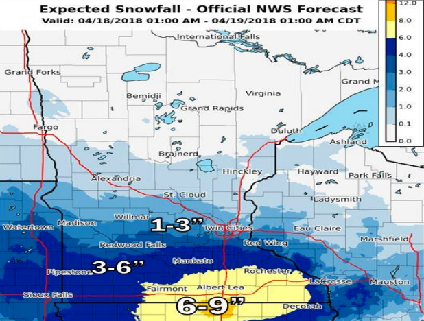 Weather Service issues winter storm warning for Albert Lea - Albert Lea ...