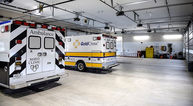 Mayo Clinic Ambulance Opens New Center Months After Groundbreaking