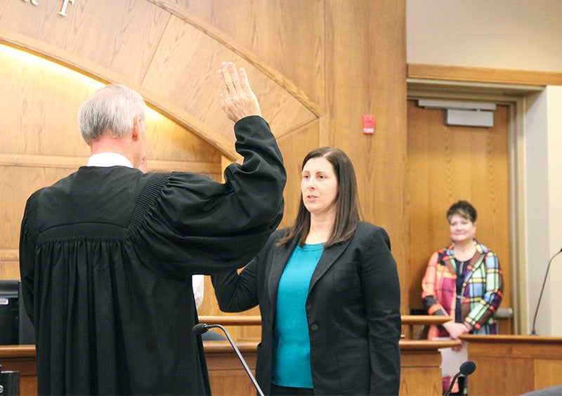 Freeborn County s first ever female judge sworn in Albert Lea Tribune