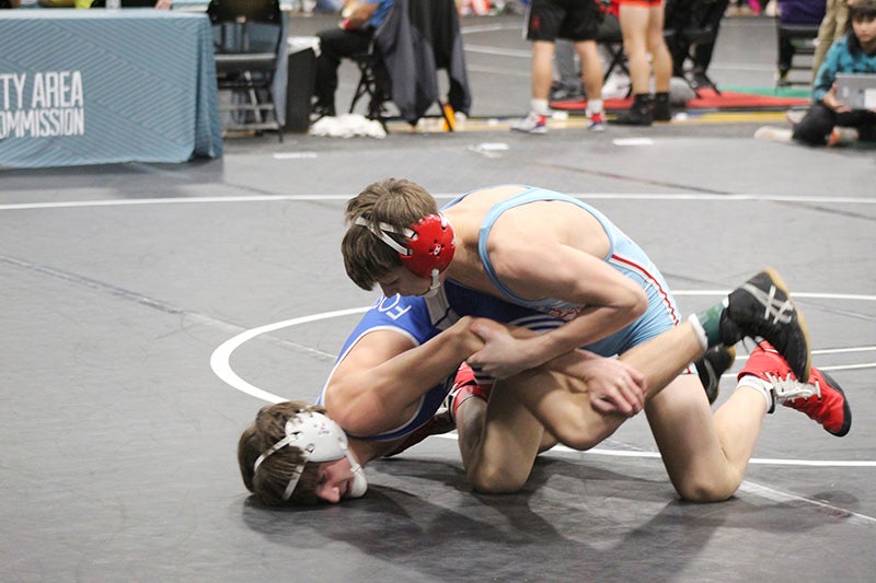 Tigers wrestlers competing at Dan Gable Donnybrook Tournament Albert