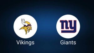 Minnesota Vikings vs. New York Giants Week 1 Tickets Available – Sunday, September 8 at MetLife Stadium