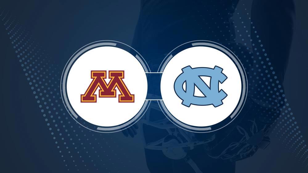 Minnesota vs. North Carolina: Odds, spread, and over/under - August 29