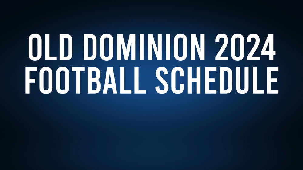 Old Dominion 2024 Football Schedule, Record, Results