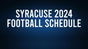 Syracuse 2024 Football Schedule, Record, Results