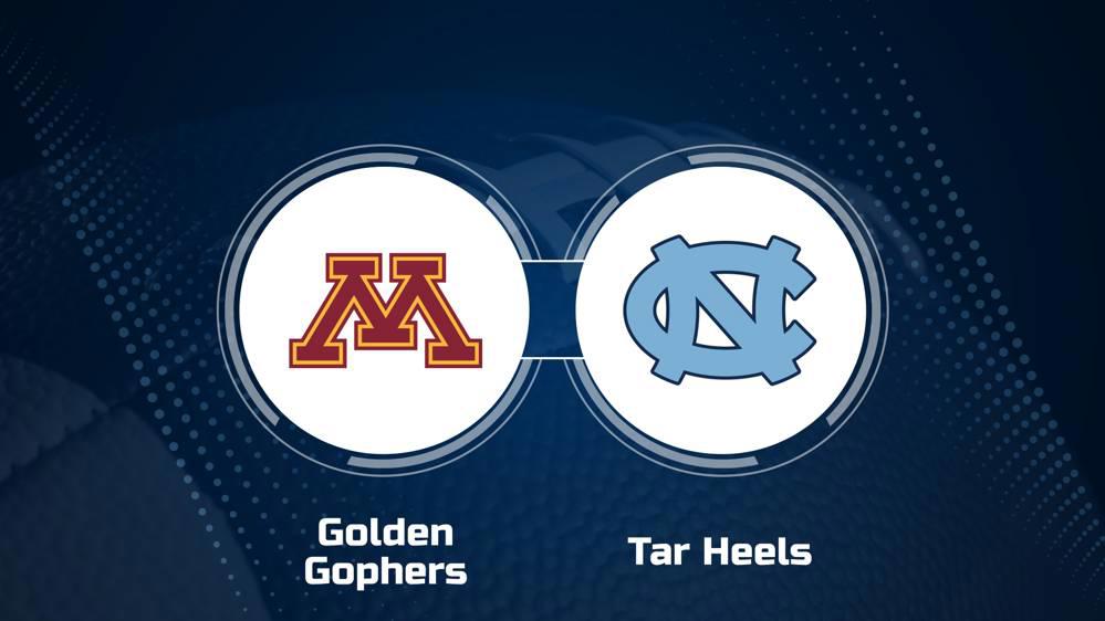 Where to watch Minnesota vs North Carolina on TV or live streaming – August 29