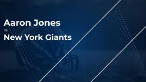 Aaron Jones and the Vikings vs. the Giants: Week 1 Stats, Matchup, Game Info