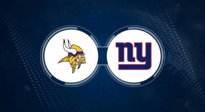 Best Bets, Odds for the Vikings vs. Giants Game – Week 1