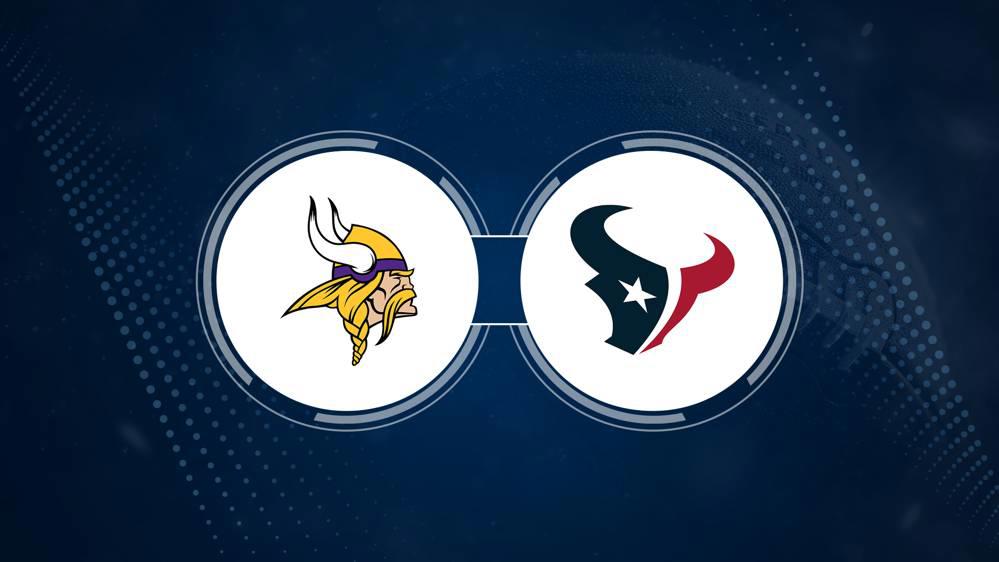 Best Bets, Odds for the Vikings vs. Texans Game – Week 3