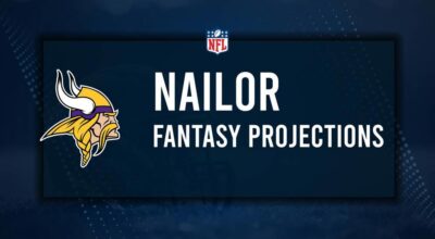 Jalen Nailor Fantasy Projections: Week 4 vs. the Packers