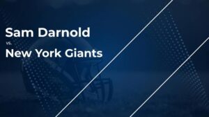 Sam Darnold and the Vikings vs. the Giants: Week 1 Stats, Matchup, Game Info