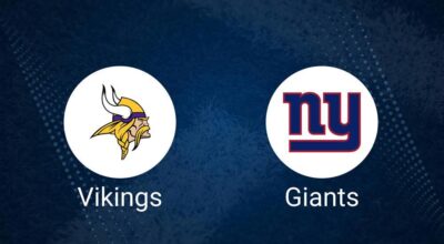 Vikings vs. Giants Predictions & Picks: Odds, Moneyline, Spread - Week 1