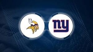 Vikings vs. Giants Same Game Parlay Picks – NFL Week 1