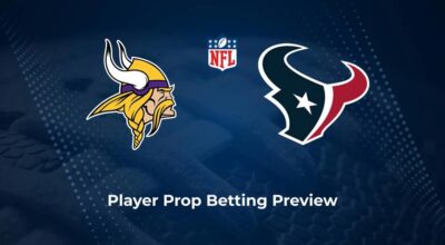 Vikings vs. Texans Player Props & Odds – Week 3