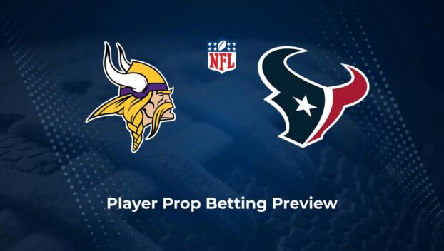 Vikings vs. Texans Player Props & Odds – Week 3