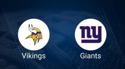 Where to Watch Vikings vs. Giants on TV or Streaming Live - Sept. 8