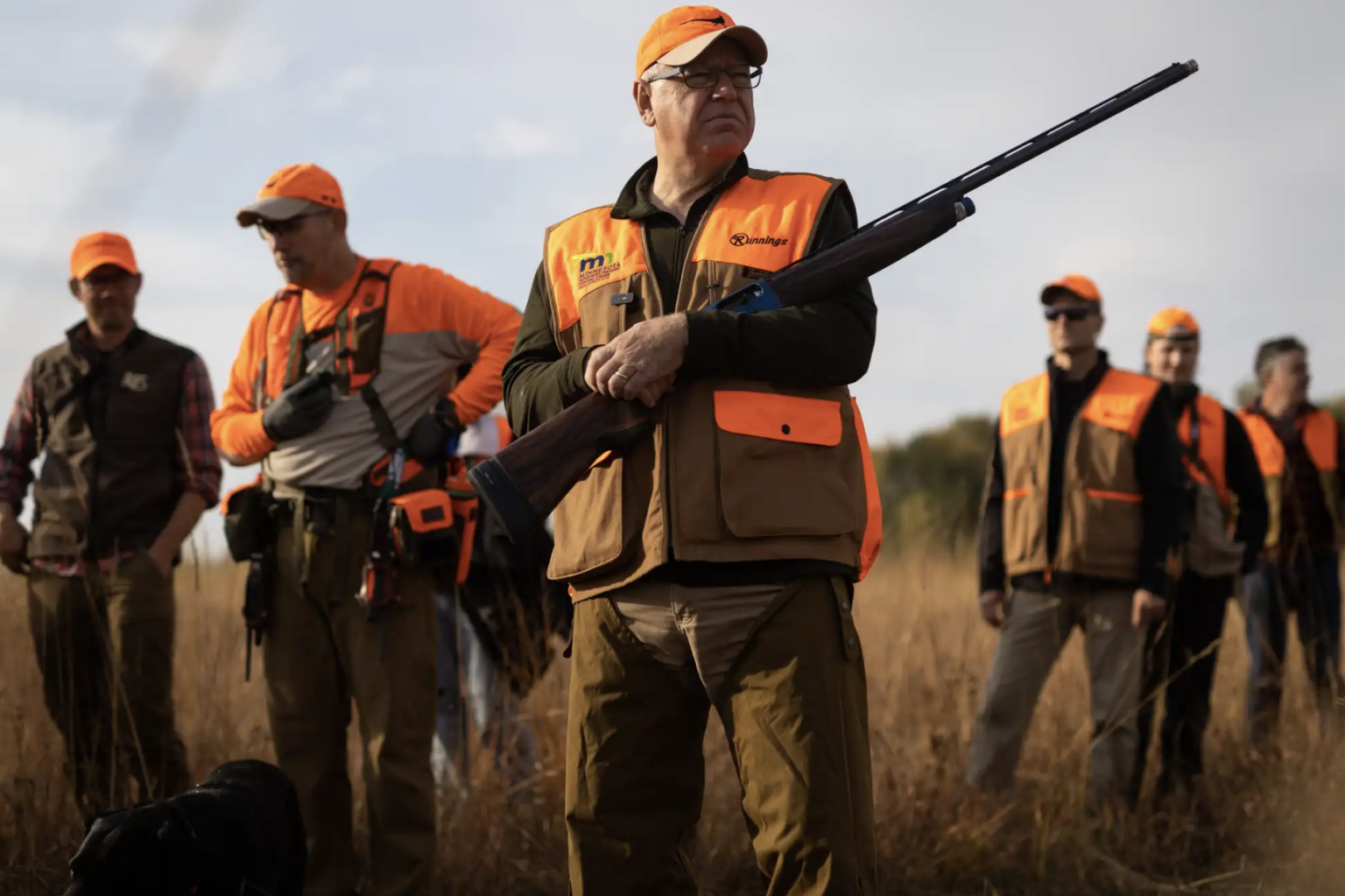 Hunting For Male Voters: Walz Steps Into The Field For The Pheasant ...