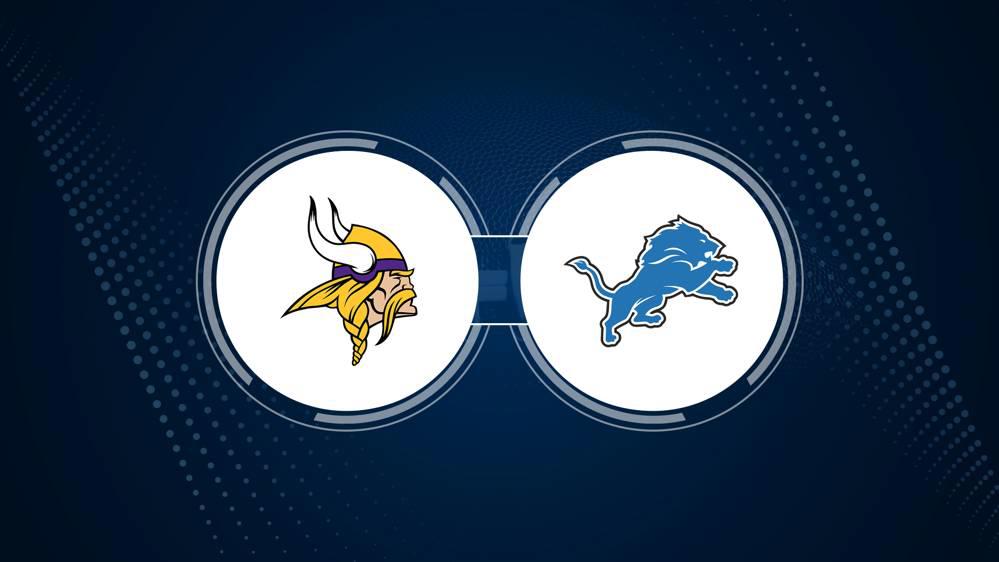 Best Bets, Odds for the Vikings vs. Lions Game – Week 7