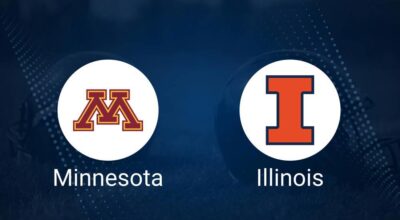 Best Bets, Predictions & Odds for the Minnesota vs. Illinois Game – Saturday, Nov. 2