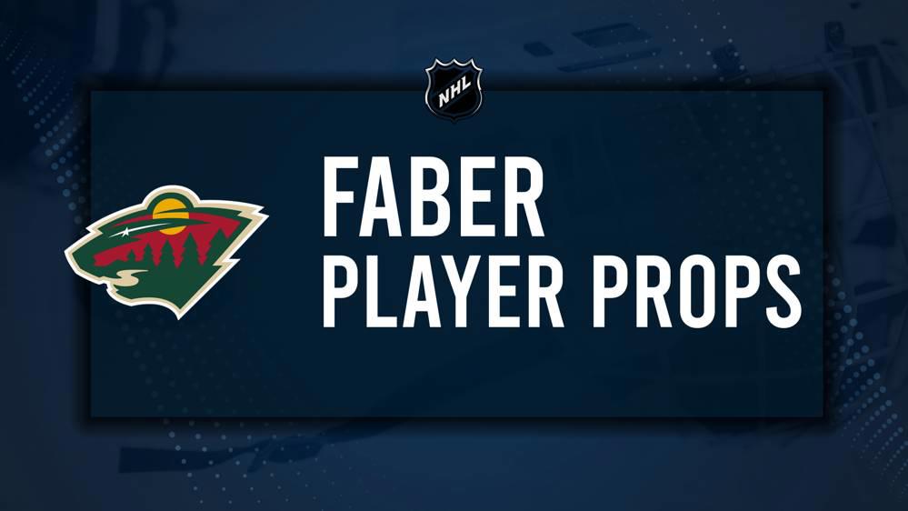 Brock Faber Player Prop Bets for the Wild vs. Blue Jackets Game - October 10