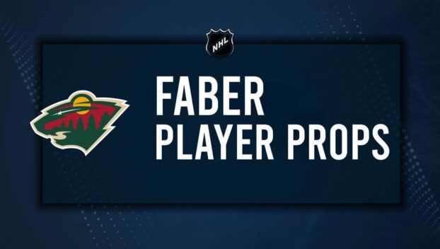 Brock Faber Player Prop Bets for the Wild vs. Flyers Game - October 26