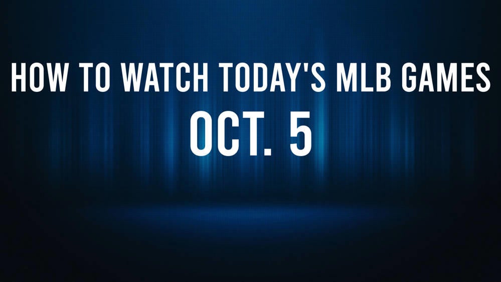 How to Watch the MLB Baseball Playoffs on Saturday, Oct. 5: TV Channel, Live Streaming, Start Times