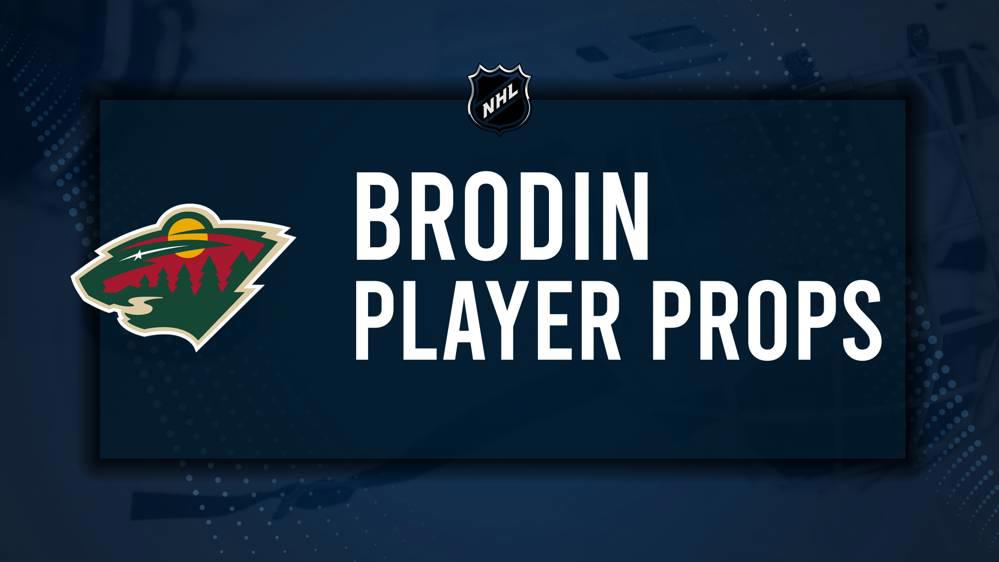 Jonas Brodin Player Prop Bets for the Wild vs. Penguins Game - October 29