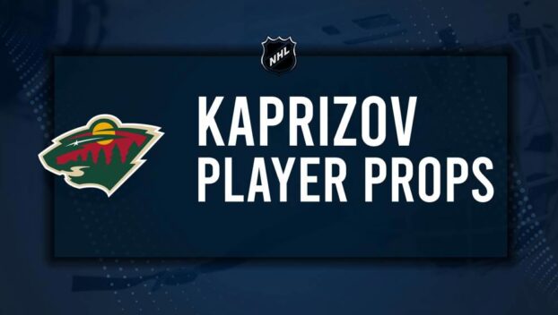 Kirill Kaprizov Player Prop Bets for the Wild vs. Blue Jackets Game - October 10