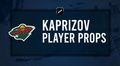 Kirill Kaprizov Player Prop Bets for the Wild vs. Flyers Game - October 26