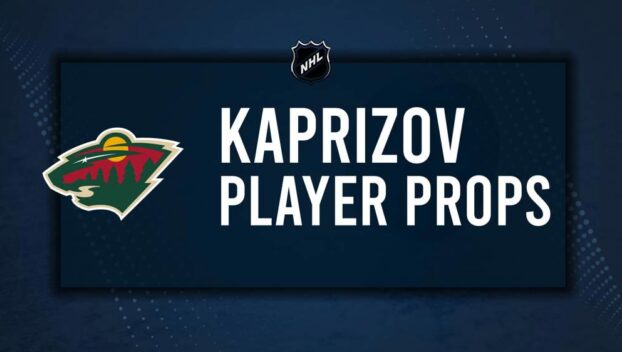 Kirill Kaprizov Player Prop Bets for the Wild vs. Panthers Game - October 22