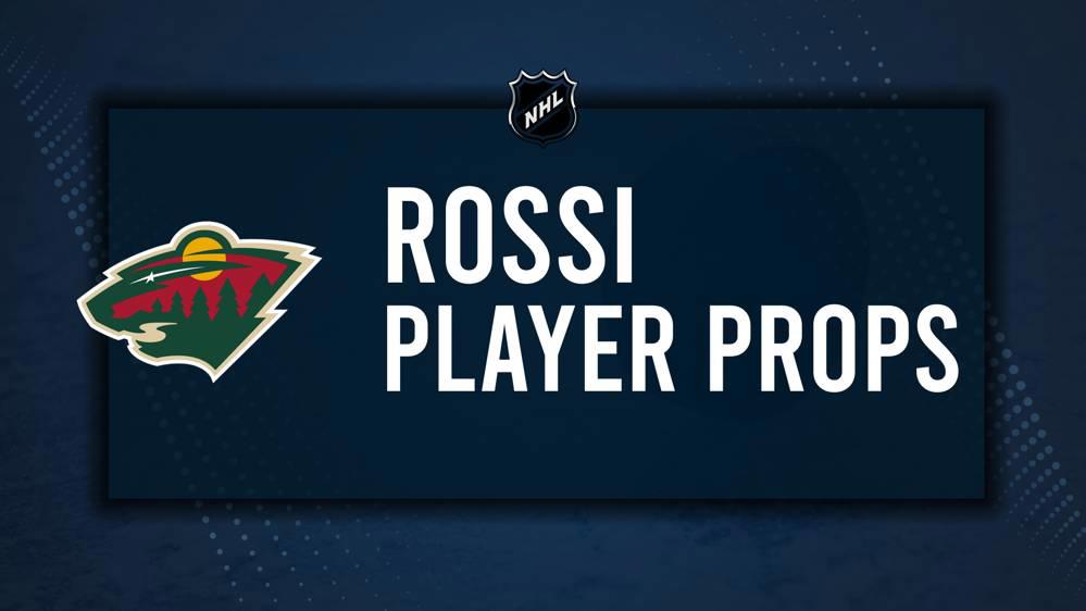 Marco Rossi Player Prop Bets for the Wild vs. Flyers Game - October 26