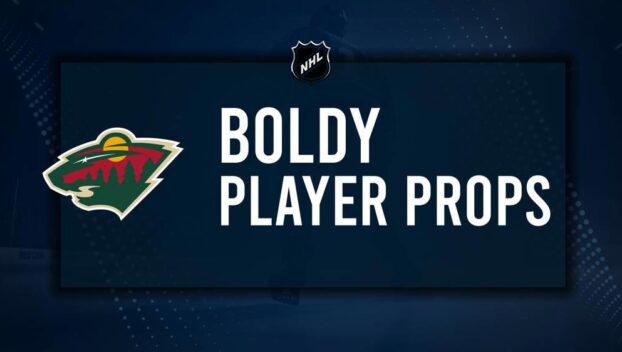 Matthew Boldy Player Prop Bets for the Wild vs. Blues Game - October 15