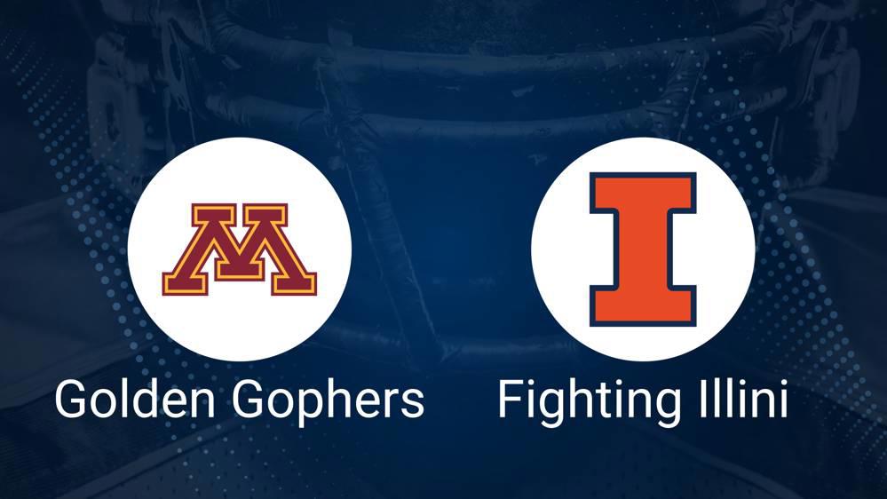 Minnesota vs. Illinois Nov. 2 Tickets & Start Time