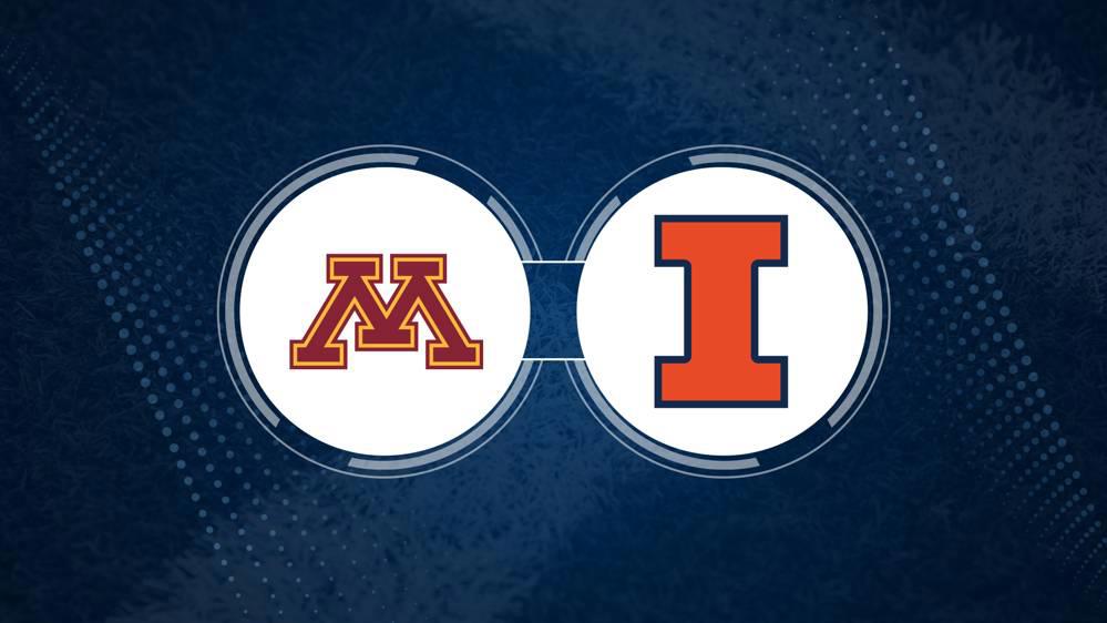 Minnesota vs. Illinois: Odds, spread, and over/under - Nov. 2