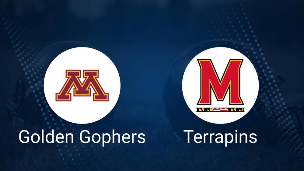 Minnesota vs. Maryland Oct. 26 Tickets & Start Time