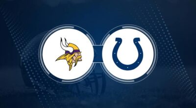 Vikings vs. Colts Same Game Parlay Picks – NFL Week 9