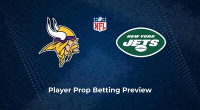 Vikings vs. Jets Player Props & Odds – Week 5