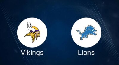 Vikings vs. Lions: Odds, Moneyline, and Spread - Week 7