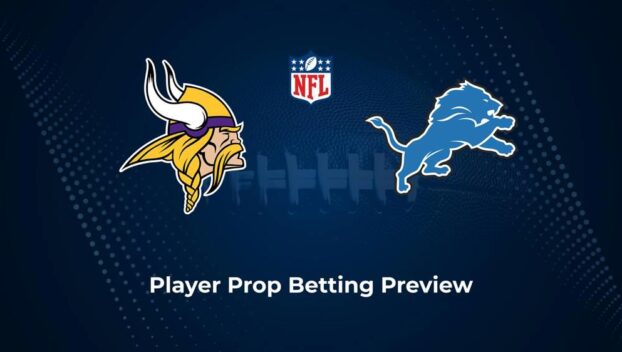 Vikings vs. Lions Player Props & Odds – Week 7