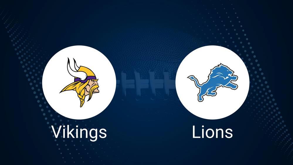 Vikings vs. Lions Predictions & Picks: Odds, Moneyline, Spread - Week 7