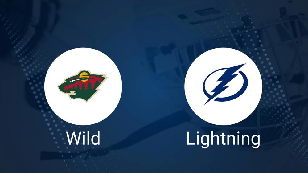 Where to Watch Minnesota Wild vs. Tampa Bay Lightning on TV or Streaming Live - November 1