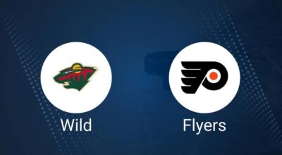 Wild vs. Flyers Injury Report Today - October 26