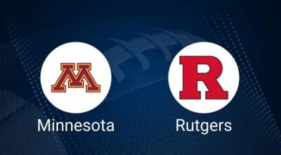 Best Bets, Predictions & Odds for the Rutgers vs. Minnesota Game – Saturday, Nov. 9