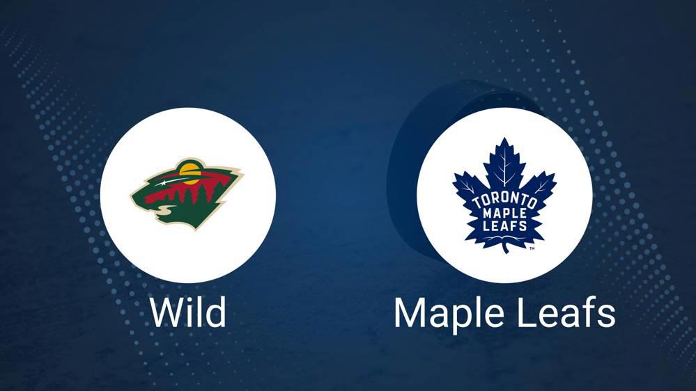 How to Pick the Wild vs. Maple Leafs Game with Odds, Spread, Betting Line and Stats – November 3