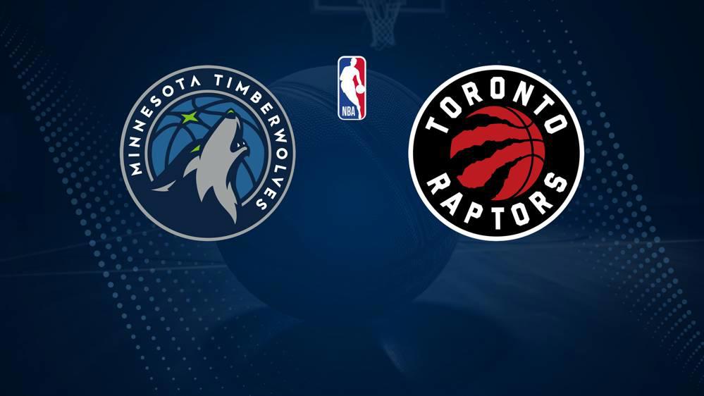 How to Watch the Timberwolves vs. Raptors Game: Streaming & TV Channel Info for November 21