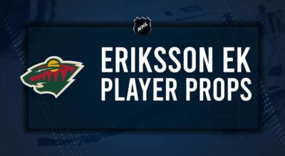 Joel Eriksson Ek Player Prop Bets for the Wild vs. Blues Game - November 19