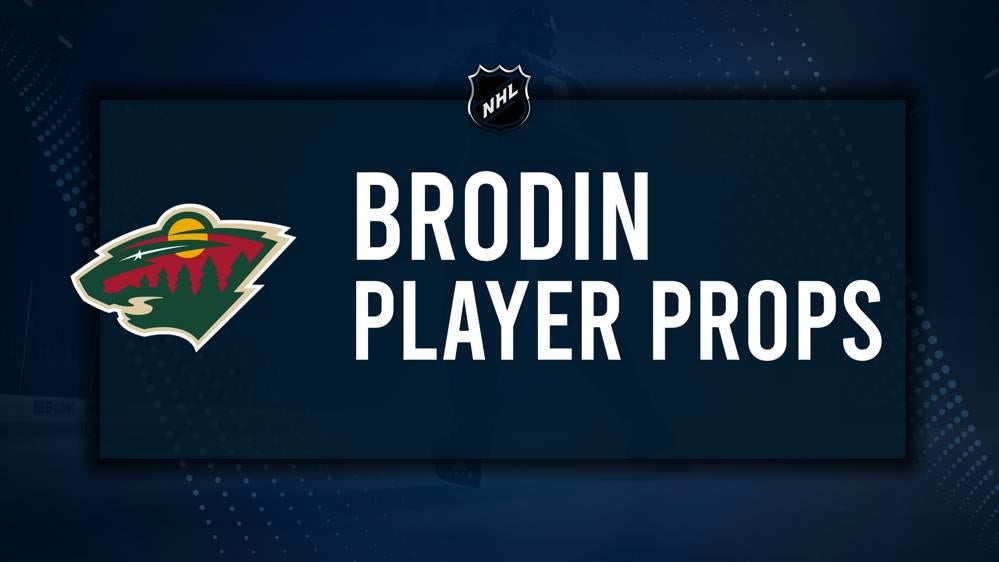 Jonas Brodin Player Prop Bets for the Wild vs. Lightning Game - November 1