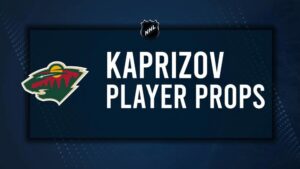 Kirill Kaprizov Player Prop Bets for the Wild vs. Predators Game - November 30