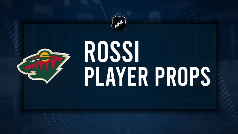 Marco Rossi Player Prop Bets for the Wild vs. Flames Game - November 23